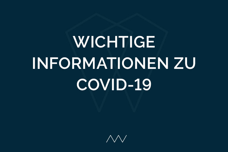 Wichtige Informationen zu COVID-19